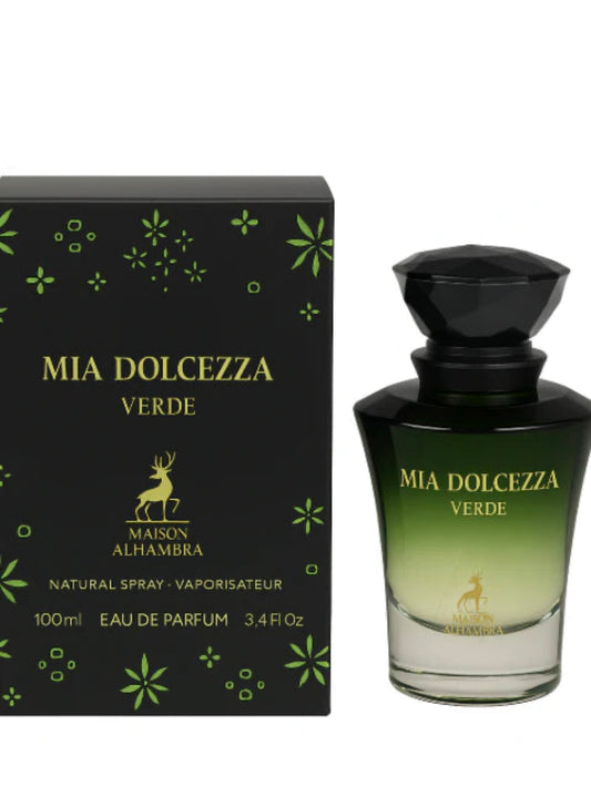 Mía Dolcezza Verde  y Maison Alhambra 3.4oz EAU De Parfum