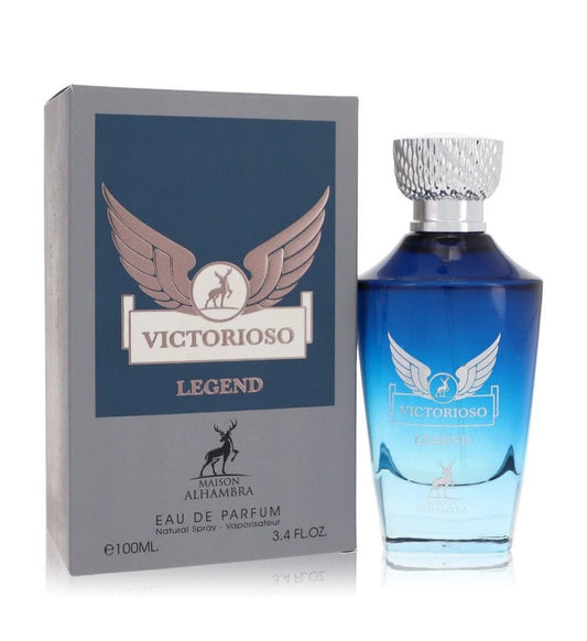 Victorioso Legend By Maison Alhambra 3.4 oz EAU De Parfum for Men