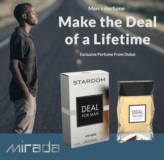 Stardom Deal For Man By Mirada 3.4 oz EAU De Parfum