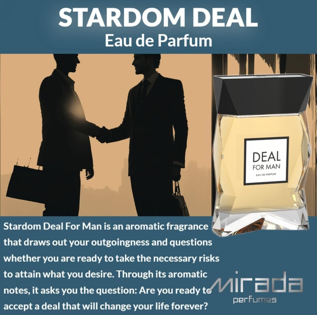 Stardom Deal For Man By Mirada 3.4 oz EAU De Parfum