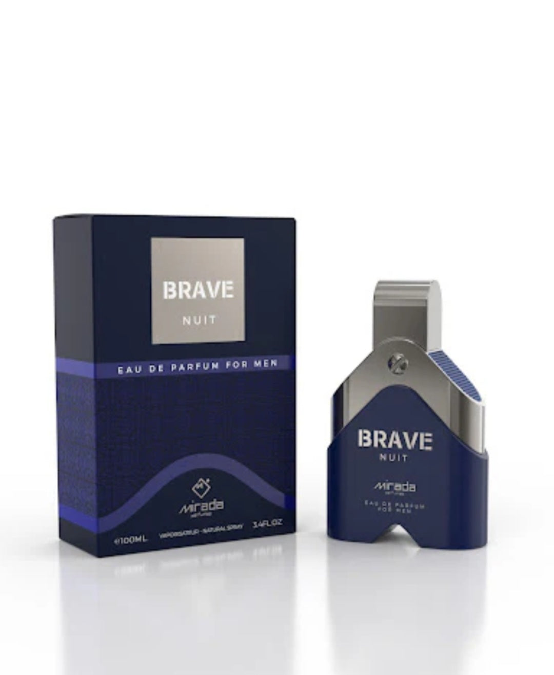 Brave Nuit by Mirada 3.4 oz EAU De Parfum for Men