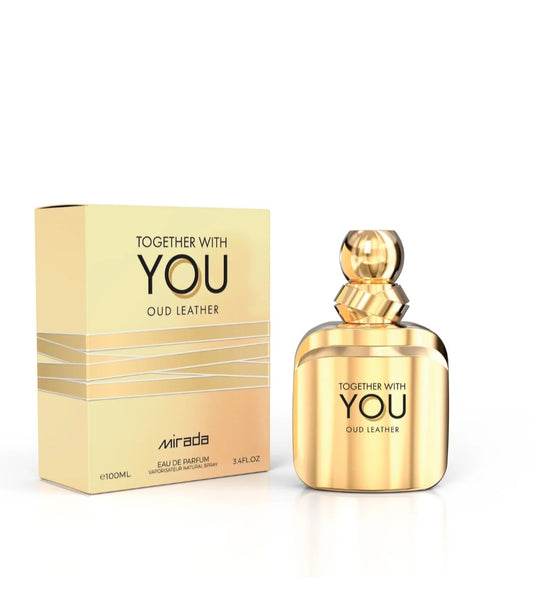 Together With You Oud Leather by Mirada 3.4 oz EAU De Parfum