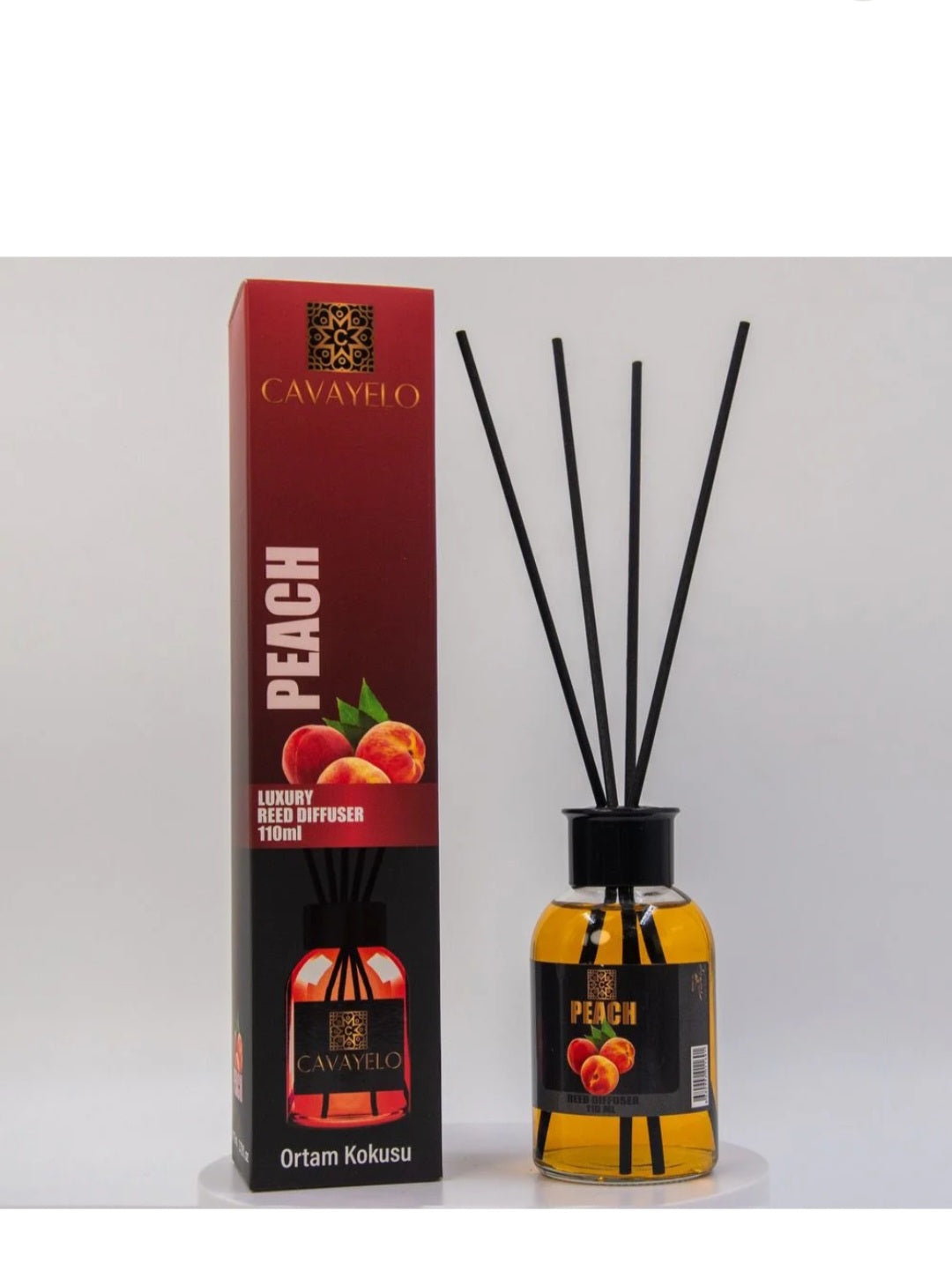 Luxury Reed Diffuser Peach 110ml – Iris Fragance