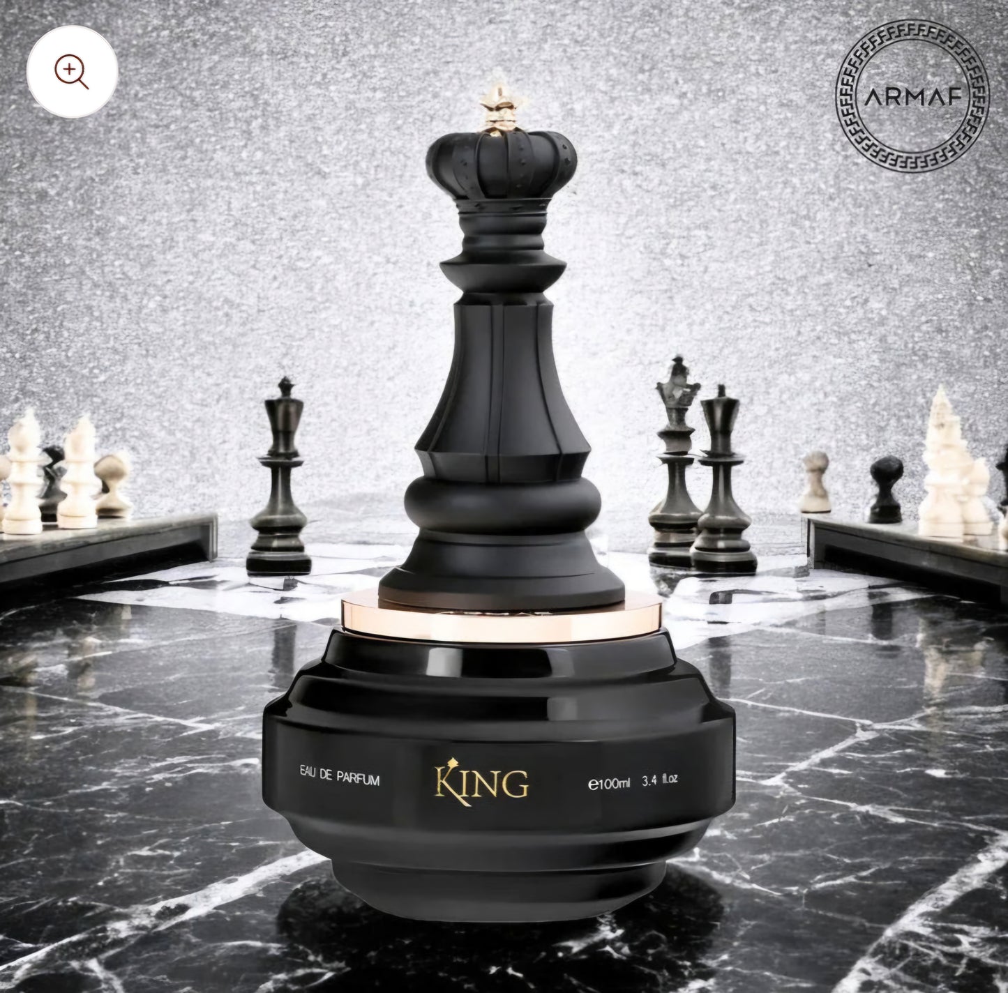 Check Mate King by Armaf 3.4 oz EAU De Parfum