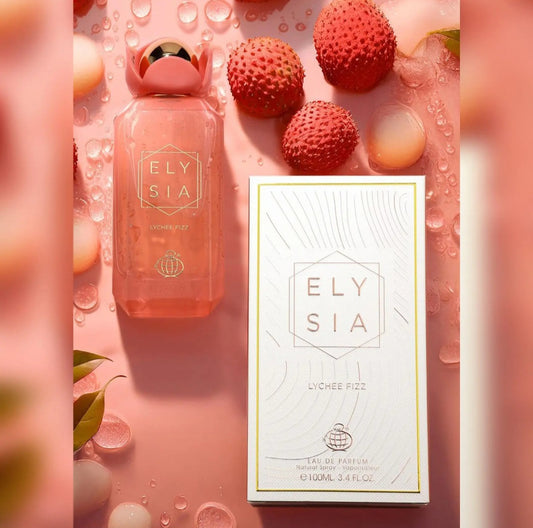 Elysia Lychee Fizz by Fragance World 3.4 oz EAU De Parfum