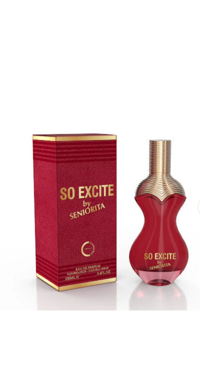 So Excite by Seniorita Camara 3.4 oz EAU De Parfum