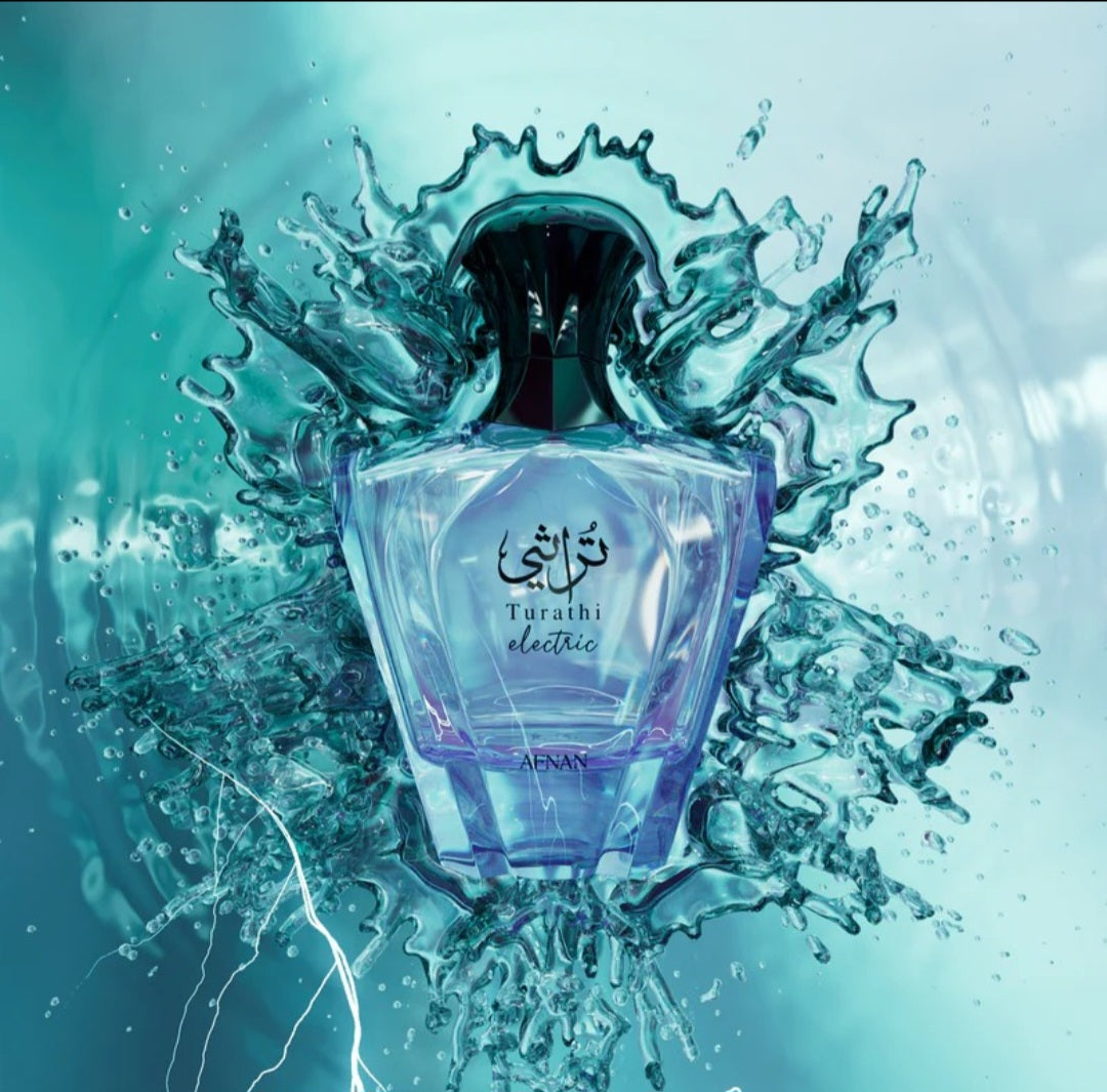 Turathi Electric by Afnan 3.4 oz EAU De Parfum