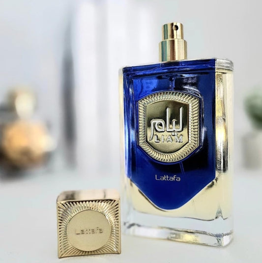 Liam Blue Shine by Lattafa 3.4 oz EAU De Parfum