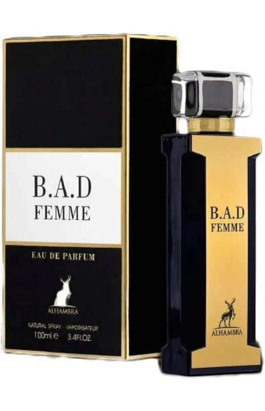 B.A.D Femme by Maison Alhambra 3.4 oz EAU De Parfum