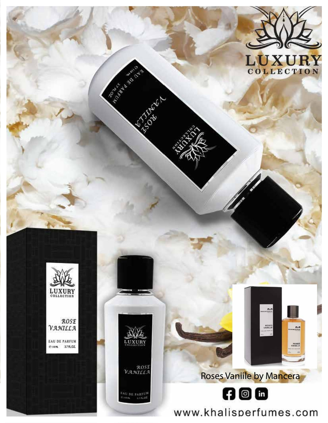 Luxury Collection Rose Vanilla