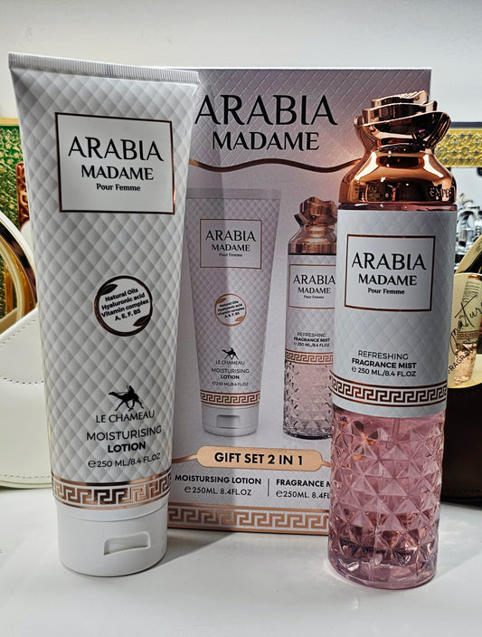 Gift Set 2in1 Arabia Madame 250ml/each