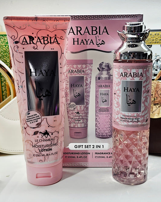 Gift Set 2in1 Arabia Haya 250ml/each