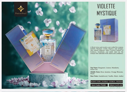 Violette Mystique by Frais et Frais 3.4 oz EAU De Parfum